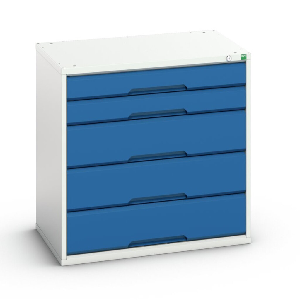 bott verso Cassettiera, con 5 cassetto, LxPxA: 800 x 550 x 800 mm Immagine del prodotto: bott verso Cassettiera, con 5 cassetto, LxPxA: 800 x 550 x 800 mm