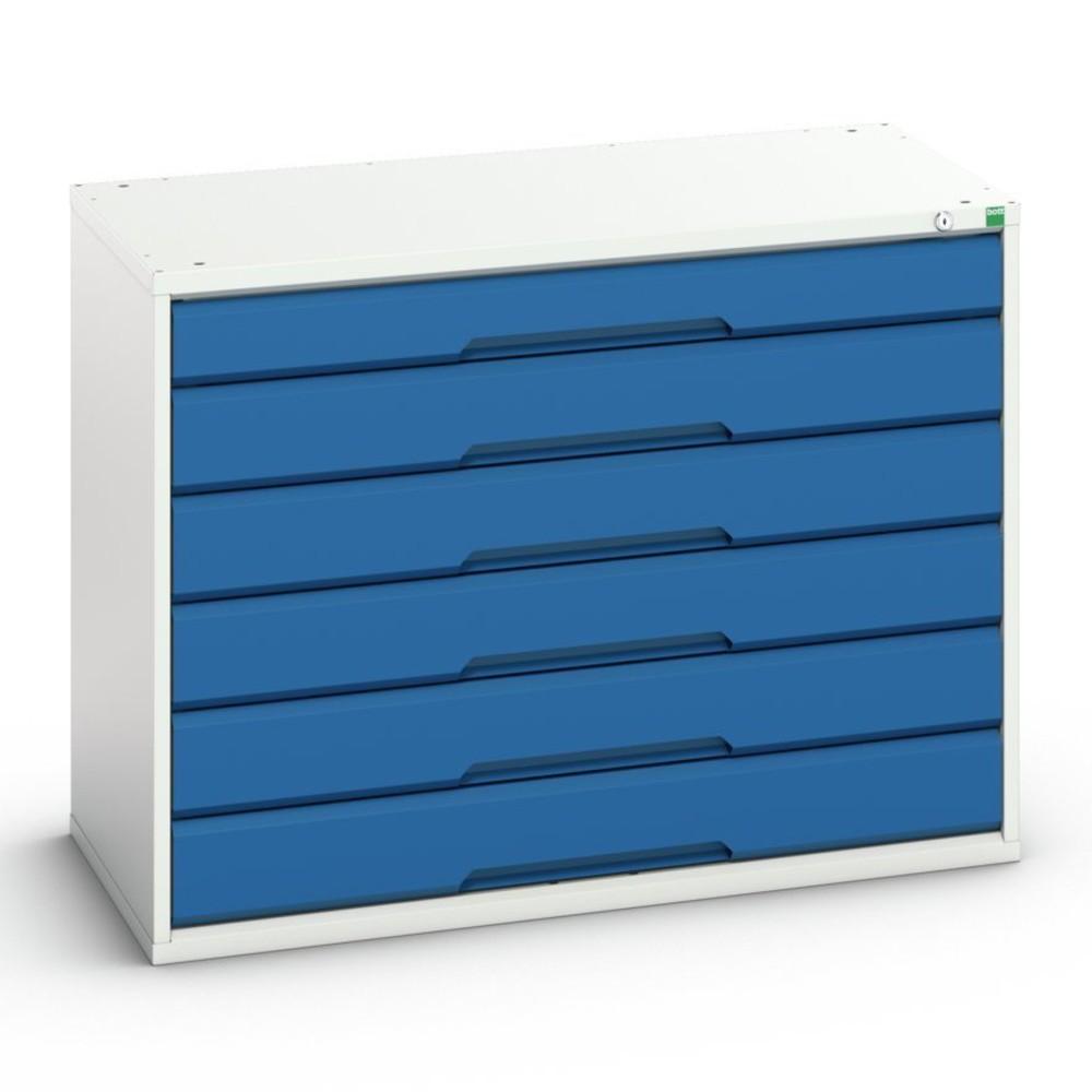 Immagine del prodotto n. 1: bott verso Cassettiera, con 6 cassetti, LxPxA: 1050 x 550 x 800 mm