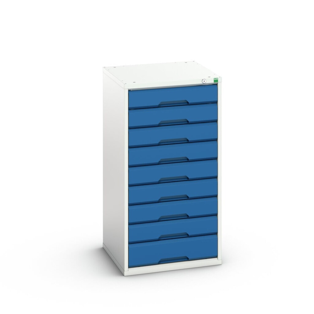 bott verso Cassettiera, con 9 cassetti, LxPxA: 525 x 550 x 1000 mm Immagine del prodotto: bott verso Cassettiera, con 9 cassetti, LxPxA: 525 x 550 x 1000 mm