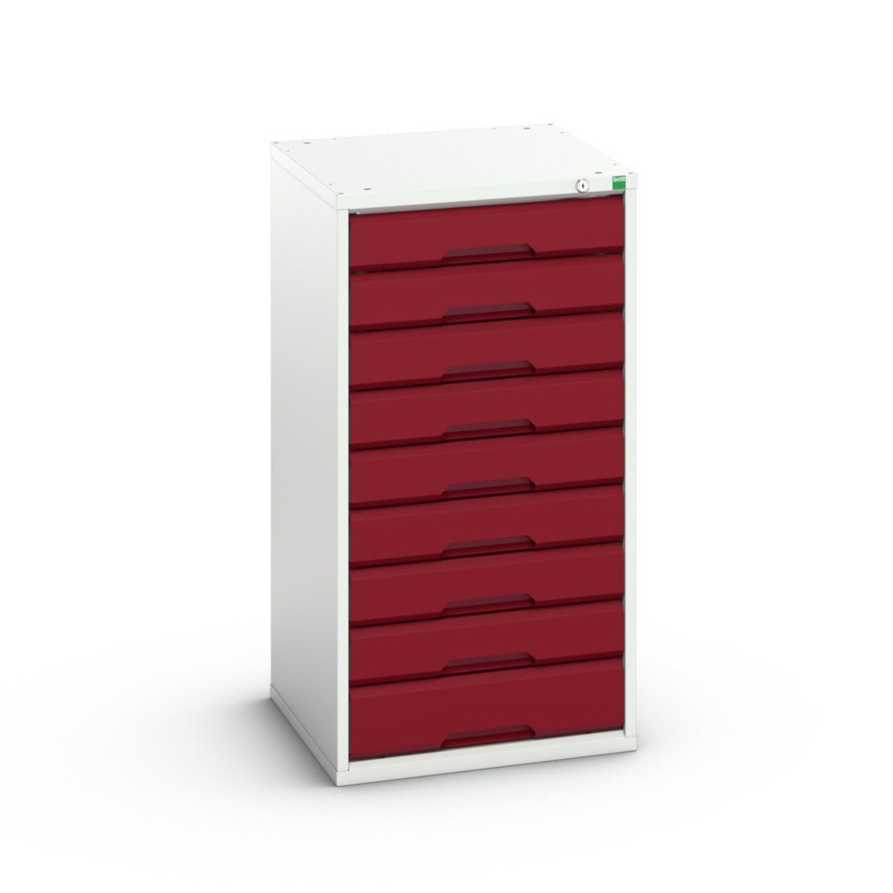 Immagine del prodotto: bott verso Cassettiera, con 9 cassetti e a estrazione singola, LxPxA: 525 x 550 x 1000 mm