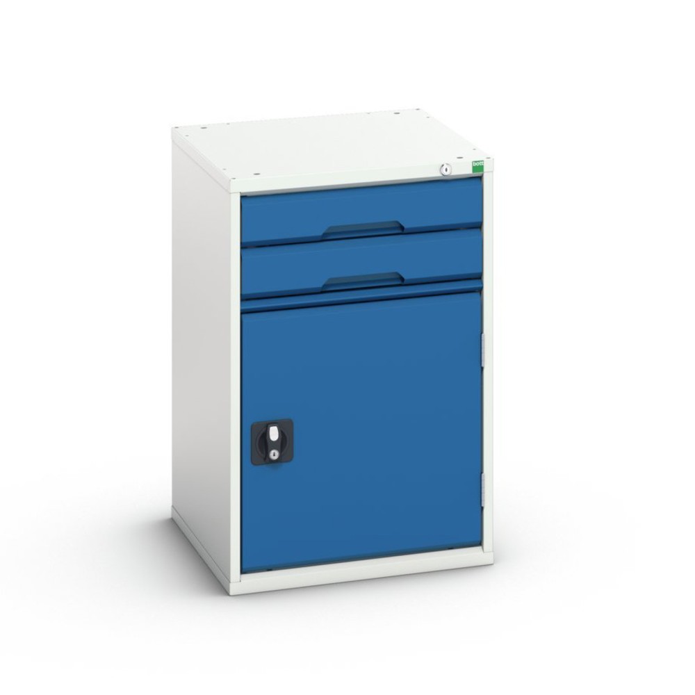 Immagine del prodotto n. 1: bott verso Cassettiera con anta battente, con 2 cassetti e ripiano, LxPxA: 525 x 550 x 800 mm