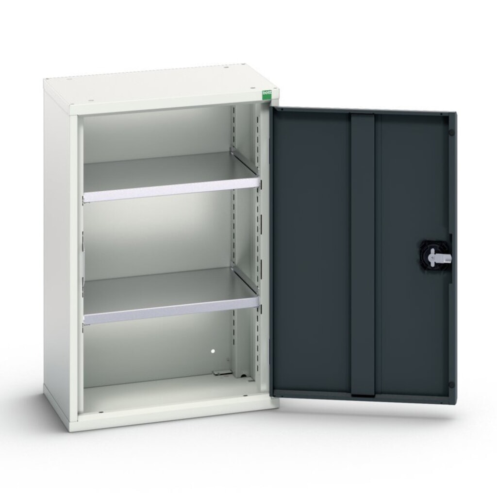 bott verso Pensile con anta battente, con 2 ripiani, LxPxA: 525 x 350 x 800 mm Immagine del prodotto: bott verso Pensile con anta battente, con 2 ripiani, LxPxA: 525 x 350 x 800 mm