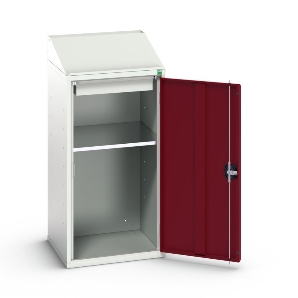 Immagine del prodotto: bott verso Scrittoio Economy, con 1 ripiano, 1 cassetto, LxPxA: 525 x 550 x 1130 mm