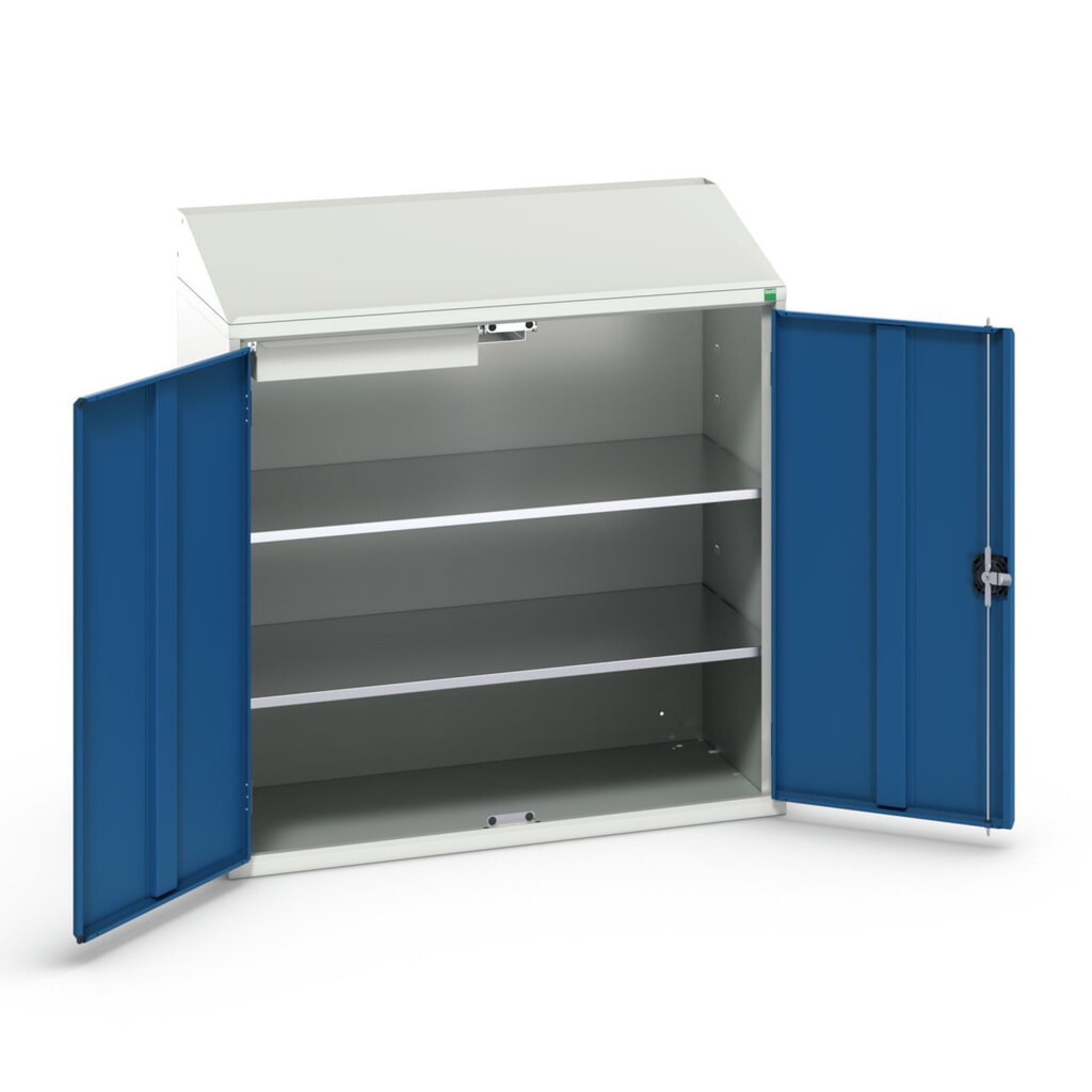 Immagine del prodotto: bott verso Scrittoio Economy, con 2 ripiani e 1 cassetto, LxPxA: 1050 x 550 x 1130 mm