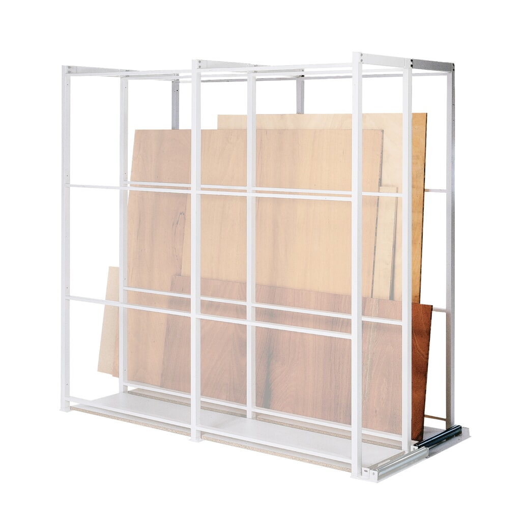 Scaffalatura per pannelli campata aggiuntiva, HxLxP 2.285 x 440 x 2.500 mm Immagine del prodotto: Scaffalatura per pannelli campata aggiuntiva, HxLxP 2.285 x 440 x 2.500 mm