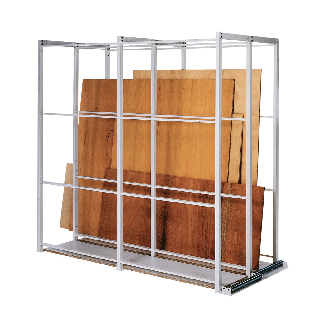 Scaffalatura per pannelli campata base, HxLxP 2.285 x 920 x 2.500 mm Immagine del prodotto: Scaffalatura per pannelli campata base, HxLxP 2.285 x 920 x 2.500 mm