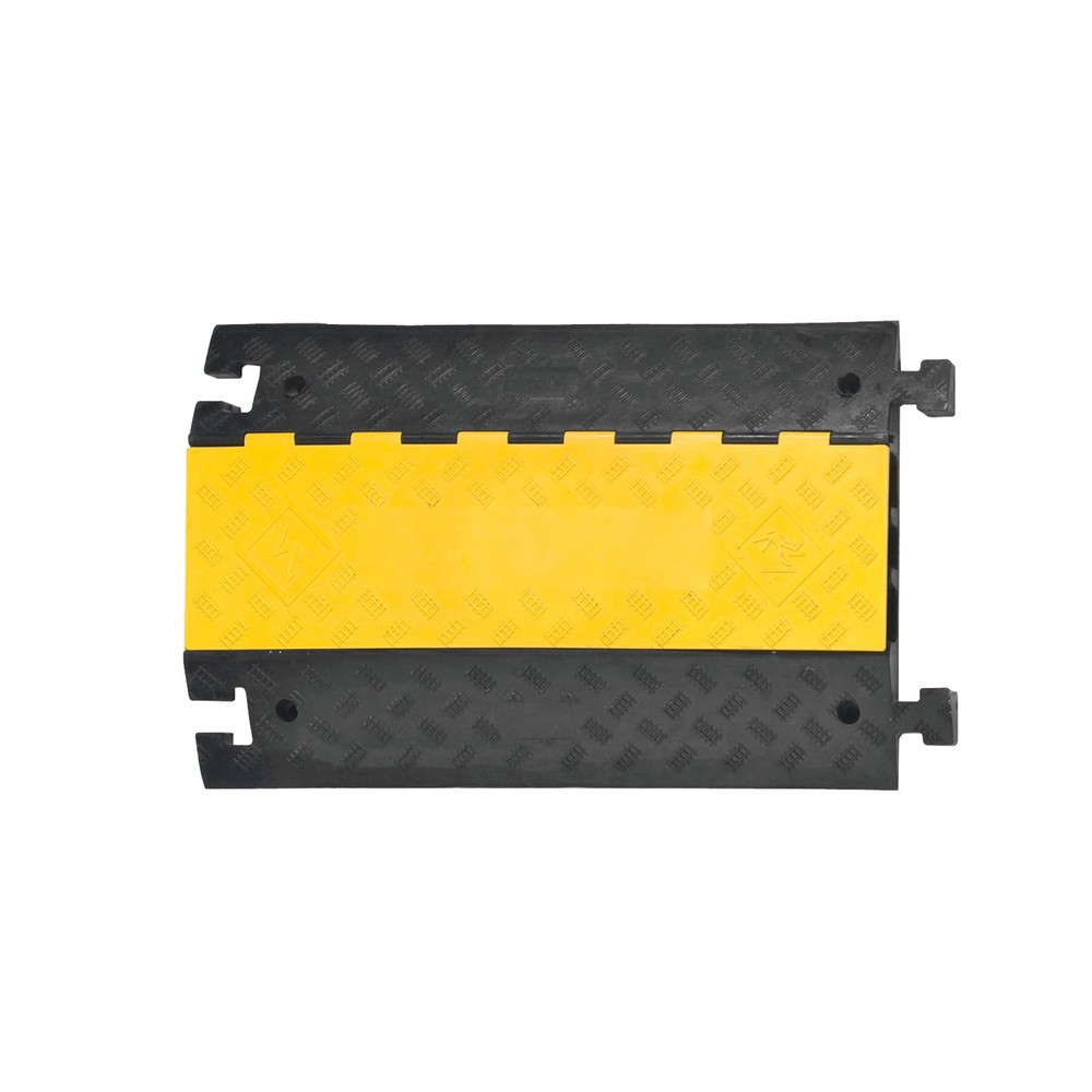 Immagine del prodotto n. 1: Canalina passacavi, a innesto, elemento normale, nero/giallo
