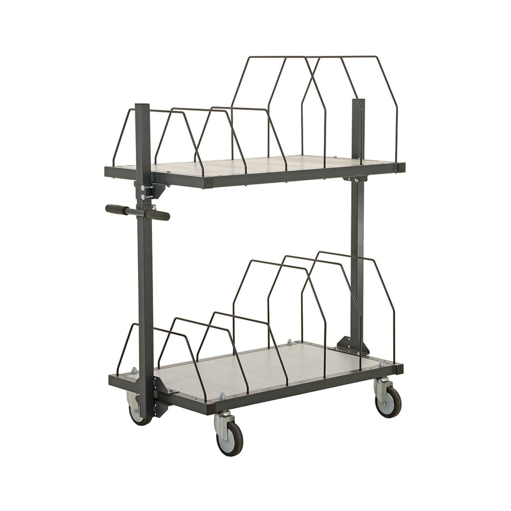 Caricatore per imballi in cartone con staffa richiudibile, 2 livelli, HxLxP 1.260 x 1.015 x 600 mm Immagine del prodotto n. 3: Caricatore per imballi in cartone con staffa richiudibile, 2 livelli, HxLxP 1.260 x 1.015 x 600 mm