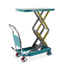 Immagine del prodotto n. 1: Carrello a doppio pantografo con piano elevatore Ameise®, portata 350 kg, piattaforma da 910 x 500 mm