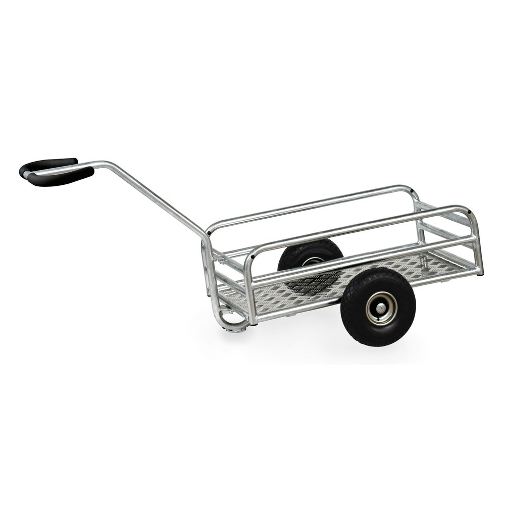 Immagine del prodotto: fetra® carrello a mano esterno, 1 asse, capacità di carico 200 kg, superficie di carico LxP 795 x 445 mm, pneumatici in PU