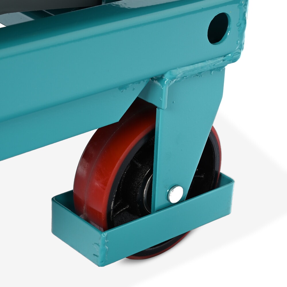 Immagine del prodotto n. 6: Carrello a pantografo con piano elevatore Ameise®, staffa fissa, portata 500 kg, piattaforma da 850 x 500 mm