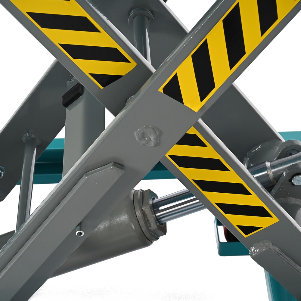 Immagine del prodotto n. 11: Carrello a pantografo con piano elevatore Ameise®, staffa fissa, portata 500 kg, piattaforma da 850 x 500 mm