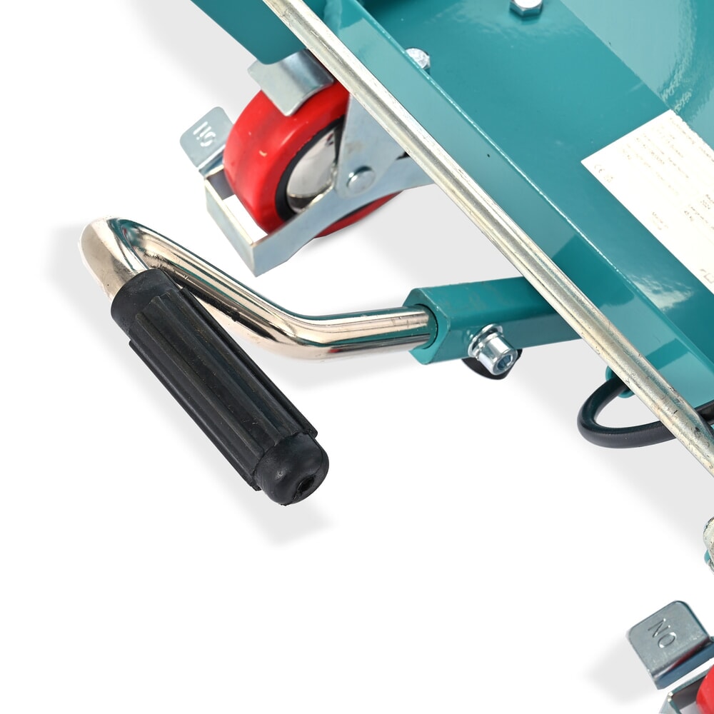 Immagine del prodotto n. 11: Carrello a pantografo con piano elevatore Ameise®, staffa pieghevole, portata 150 kg, piattaforma da 700 x 450 mm