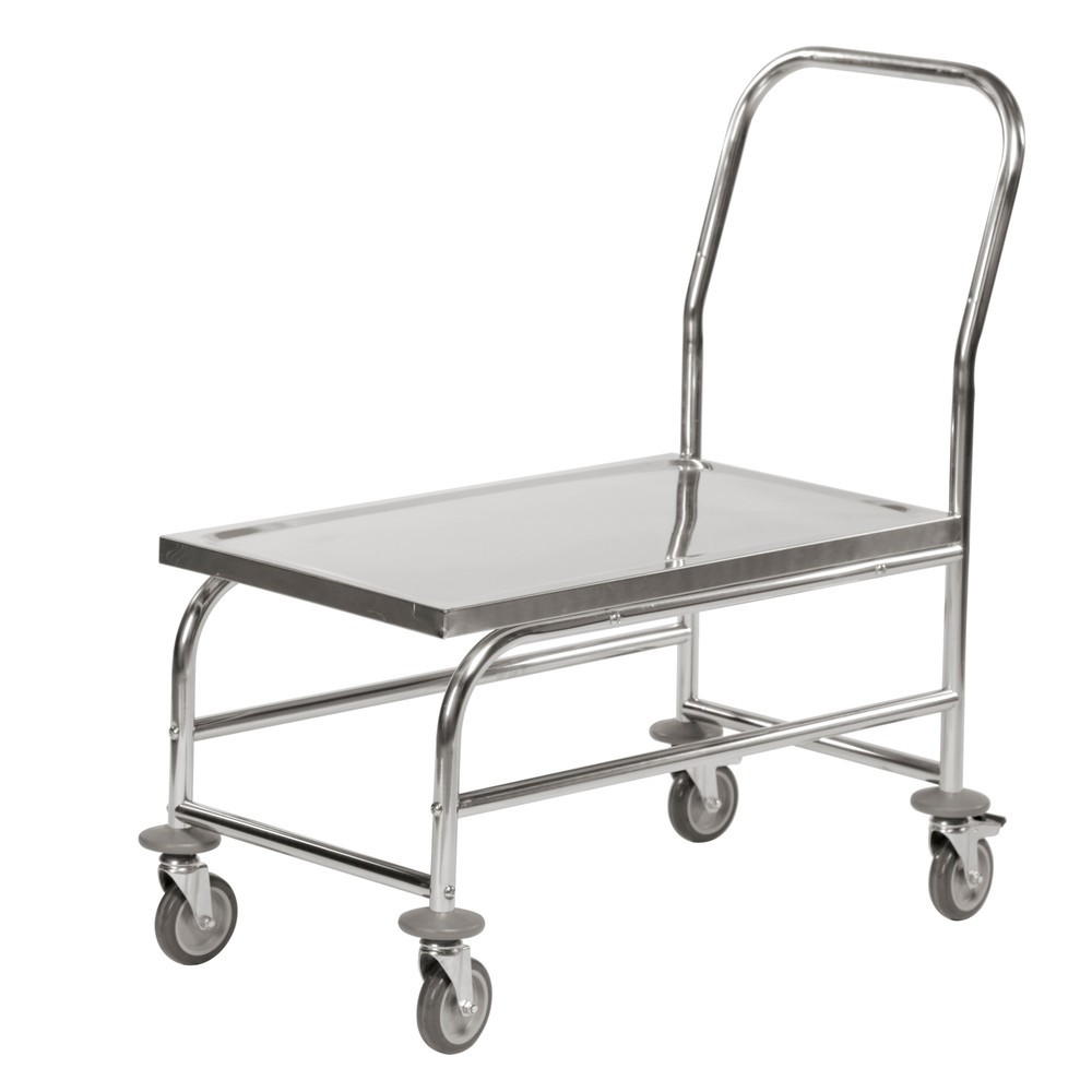 Immagine del prodotto: Carrello a piattaforma in acciaio inox, AxLxP 925 x 490 x 850 mm