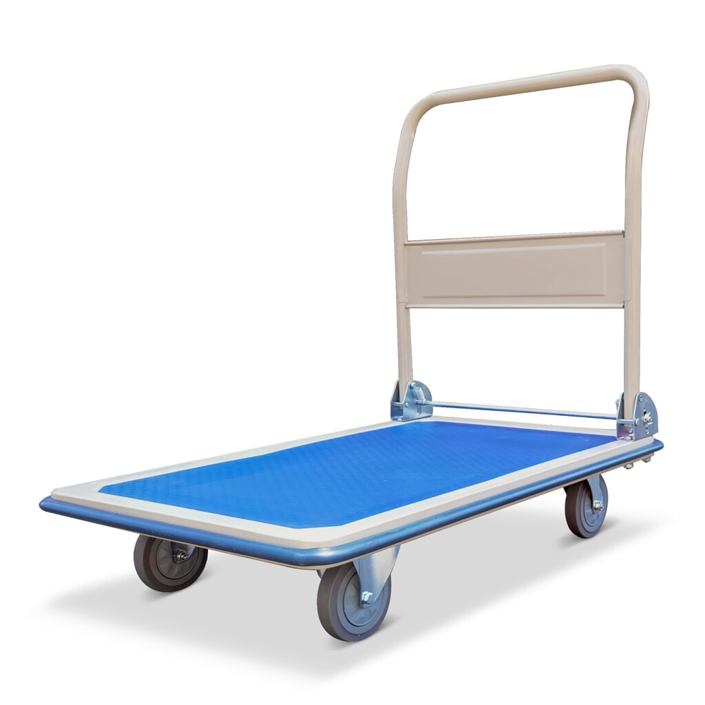 Immagine del prodotto n. 1: Carrello pieghevole in lamiera d'acciaio capacità di carico 150 kg LxP 480 x 740 mm