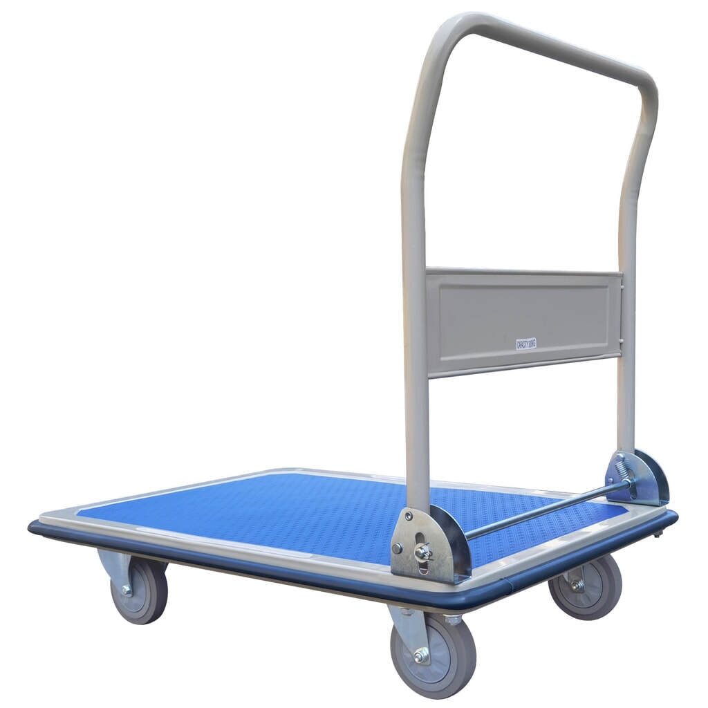 Immagine del prodotto n. 8: Carrello pieghevole in lamiera d'acciaio capacità di carico 150 kg LxP 480 x 740 mm