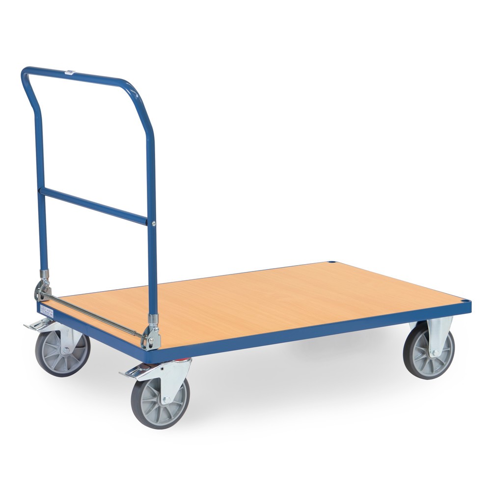 Immagine del prodotto n. 3: fetra® Carrello pieghevole con piattaforma, capacità di carico 600 kg, superficie di carico LxP 1200 x 800 mm