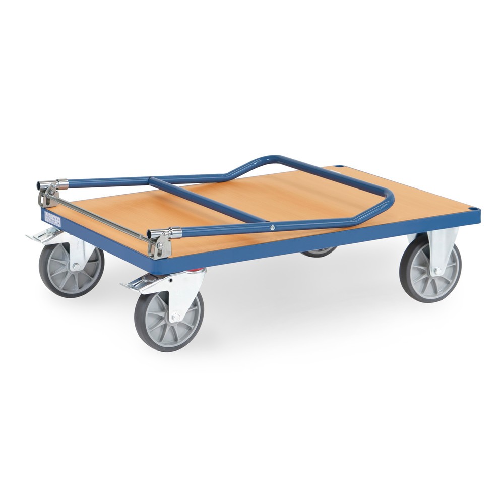 Immagine del prodotto n. 2: fetra® Carrello pieghevole con piattaforma, capacità di carico 600 kg, superficie di carico LxP 1.000 x 700 mm