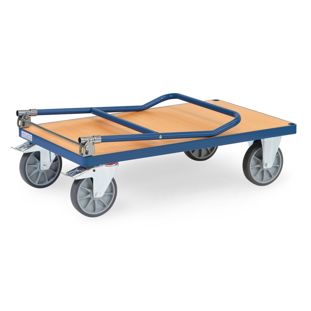 Immagine del prodotto n. 2: fetra® Carrello pieghevole con piattaforma, capacità di carico 600 kg, superficie di carico LxP 1.000 x 600 mm