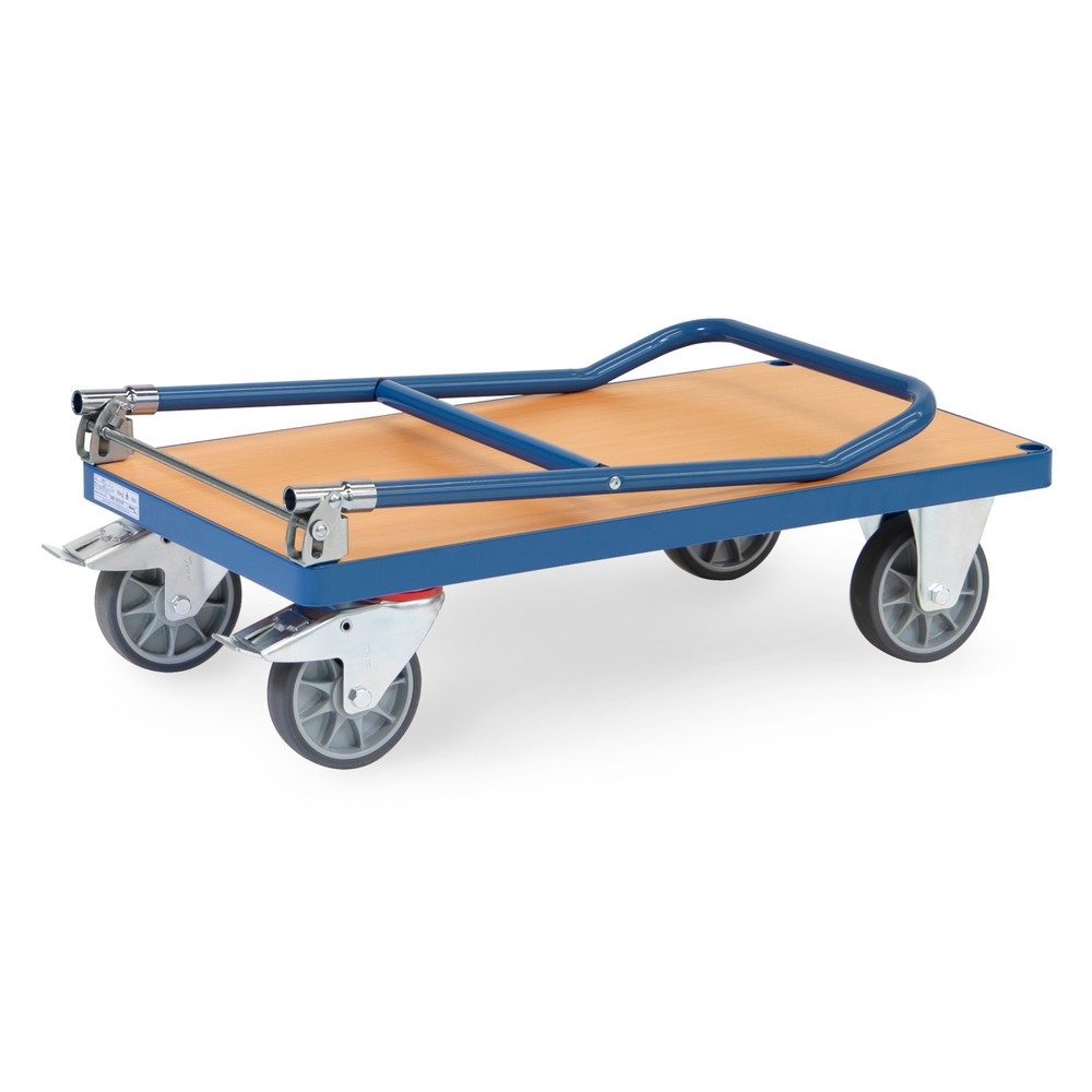 Immagine del prodotto n. 2: fetra® Carrello pieghevole con piattaforma, capacità di carico 500 kg, superficie di carico LxP 850 x 500 mm