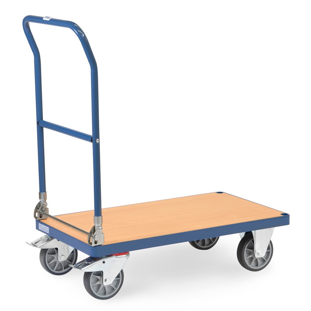 Immagine del prodotto n. 3: fetra® Carrello pieghevole con piattaforma, capacità di carico 500 kg, superficie di carico LxP 850 x 500 mm