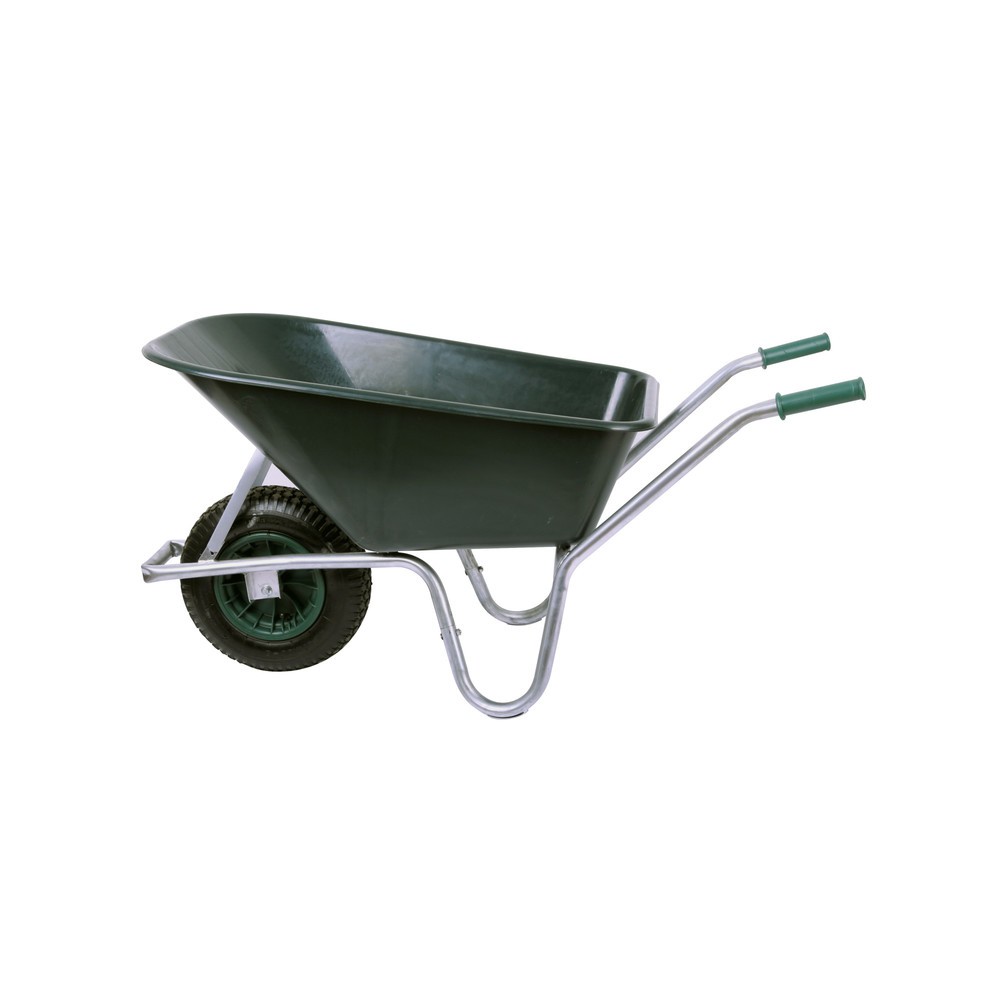 Immagine del prodotto n. 1: Carrello a spinta, portata 150 kg, 100 l, PVC verde