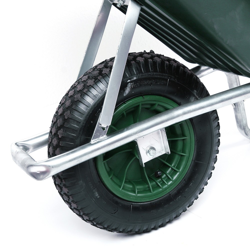 Immagine del prodotto n. 2: Carrello a spinta, portata 150 kg, 100 l, PVC verde