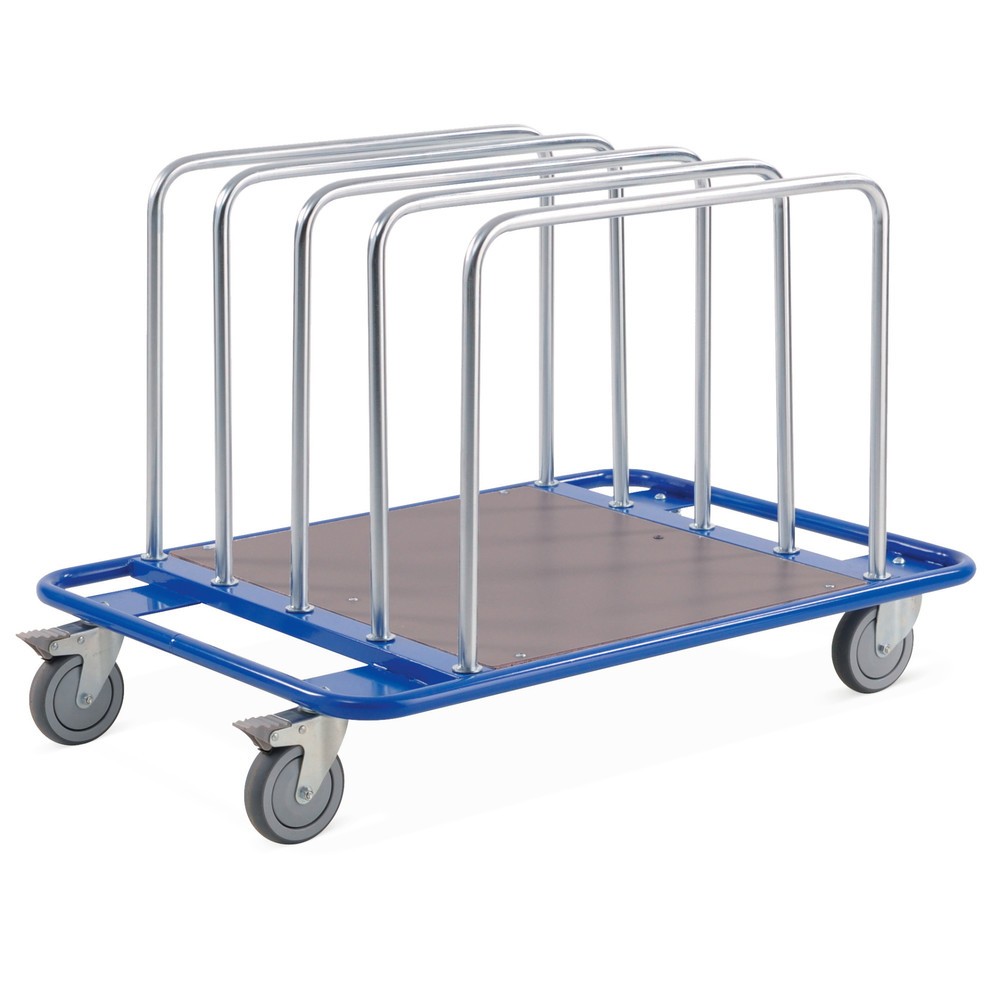 Immagine del prodotto: Carrello a staffe tubolari BASIC, con 5 staffe, superficie di carico LxP 1.000 x 700 mm