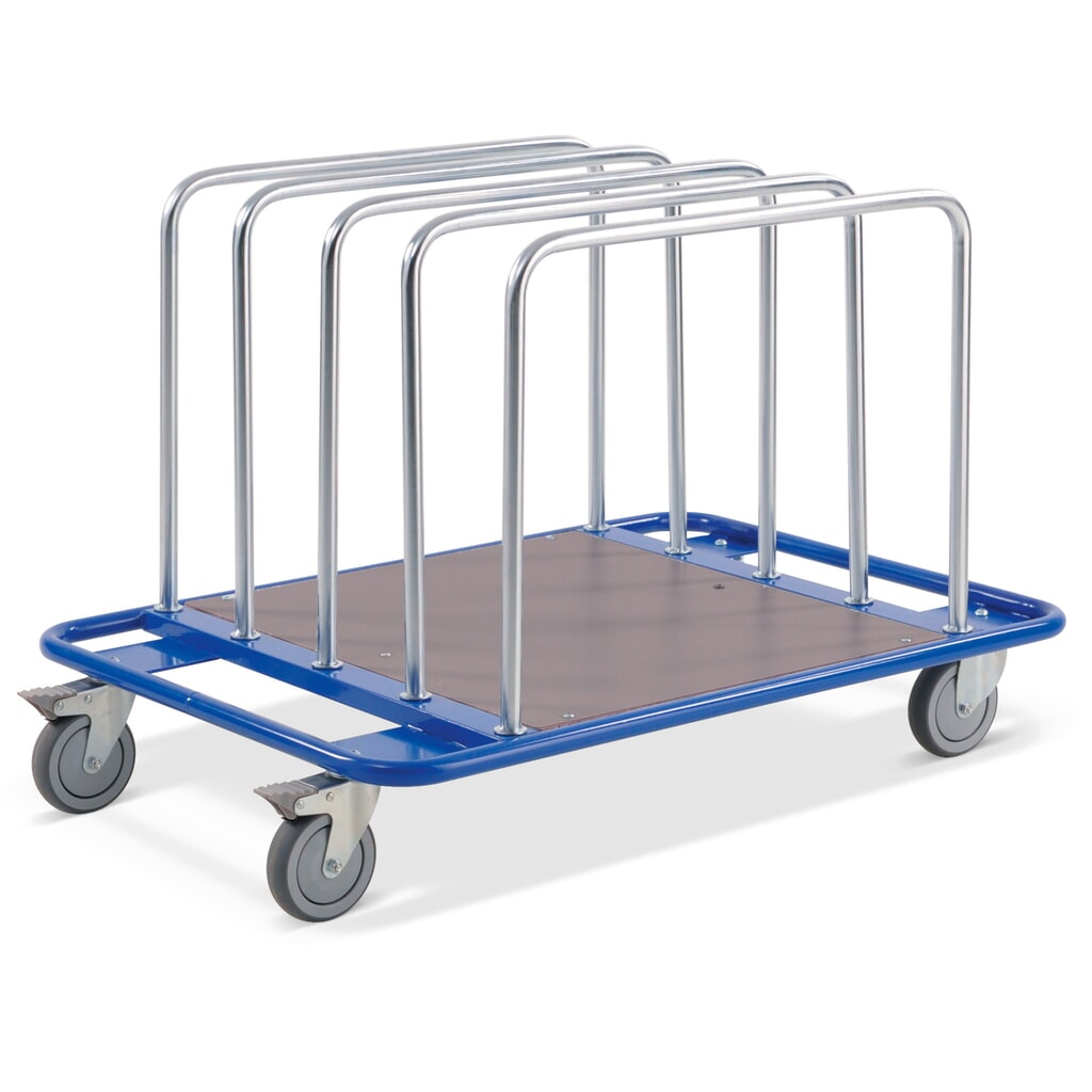 Immagine del prodotto: Carrello a staffe tubolari BASIC, con 5 staffe, superficie di carico LxP 1.000 x 700 mm