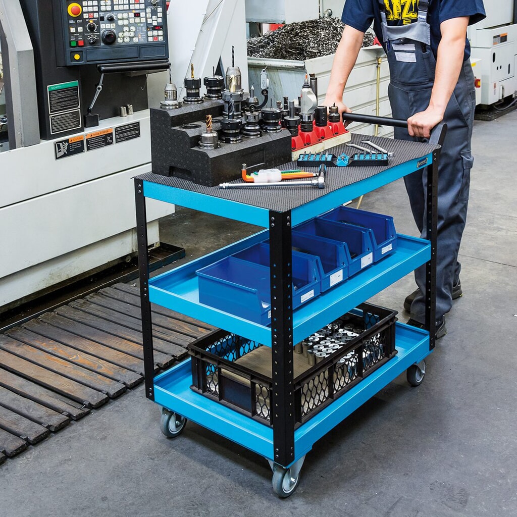 Immagine del prodotto n. 5: carrello di servizio HAZET®, capacità di carico 150 kg, aperto