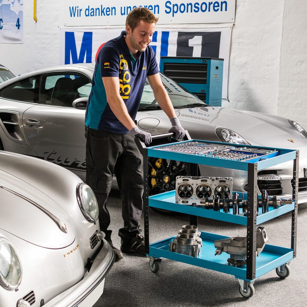 Immagine del prodotto: carrello di servizio HAZET®, capacità di carico 150 kg, aperto
