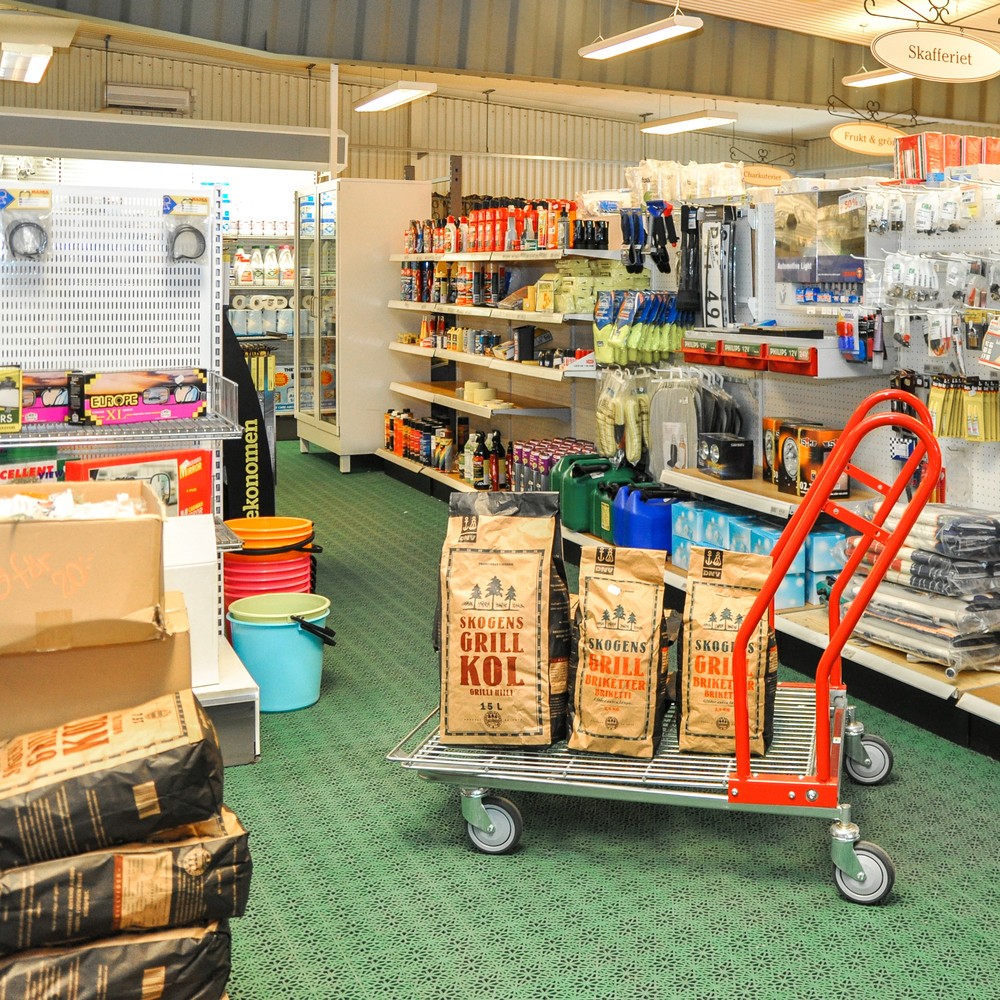 Immagine del prodotto n. 2: Carrello Cash-'n'-Carry, per merci di grandi dimensioni, staffa laterale, superficie di carico LxP 600 x 850 mm