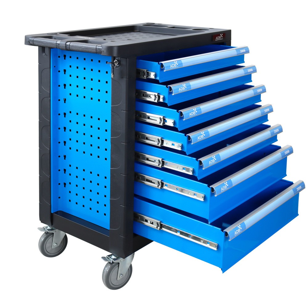 Immagine del prodotto n. 6: Carrello da officina RAPTOR, incl. assortimento di attrezzi da 250 pezzi