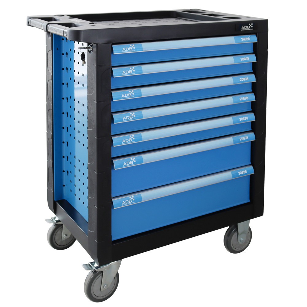 Immagine del prodotto n. 7: Carrello da officina RAPTOR, incl. assortimento di attrezzi da 250 pezzi