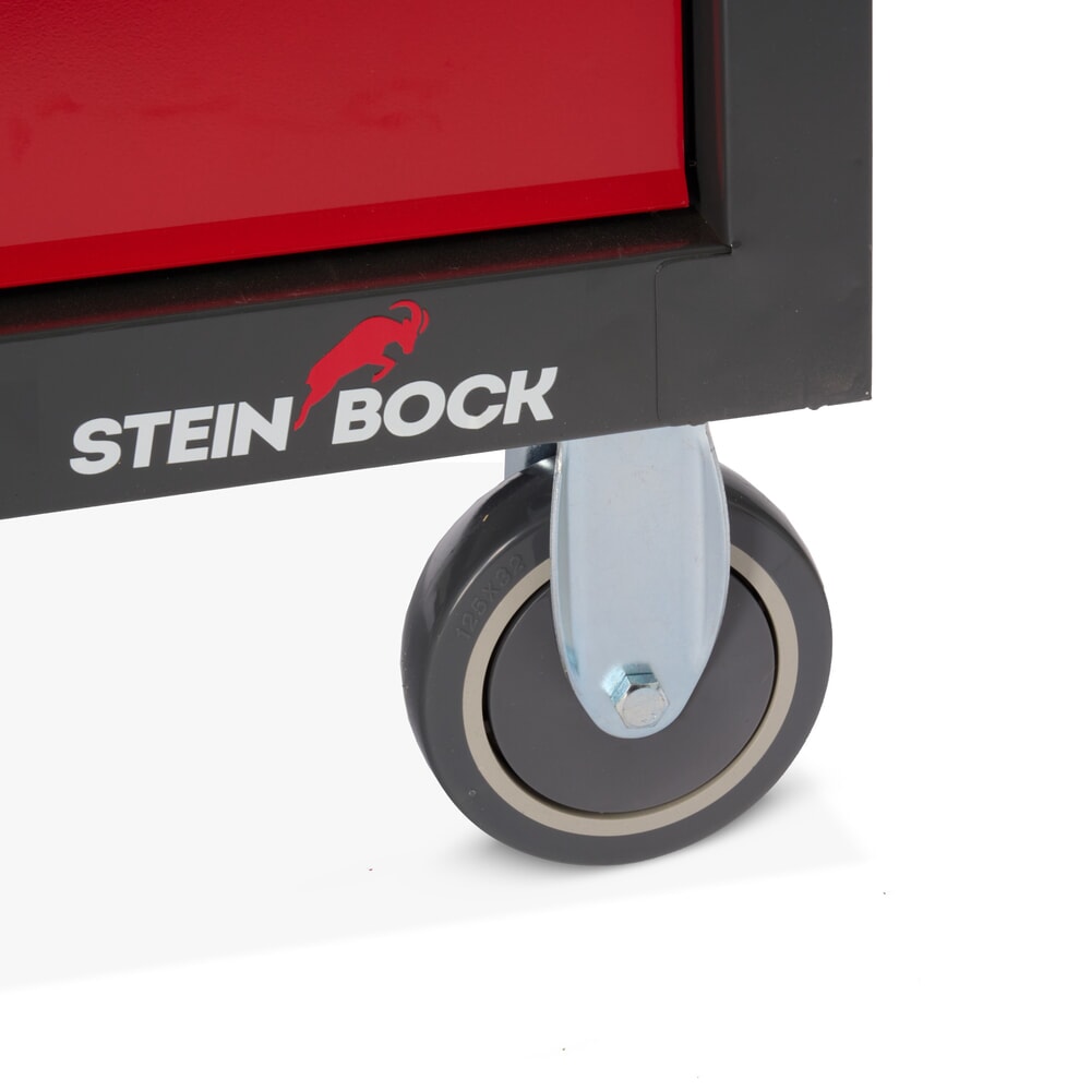 Immagine del prodotto n. 12: Carrello da officina Steinbock® S, 5 cassetti, con serratura, incl. assortimento di utensili da 92 pezzi