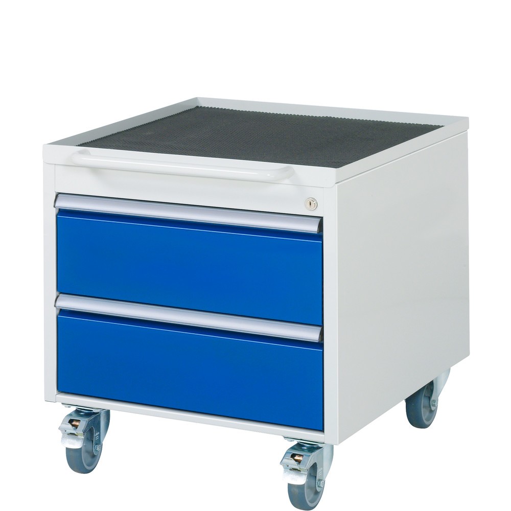 Immagine del prodotto: RAU Contenitore con base su ruote serie 7000, HxLxP 565 x 580 x 650 mm, con 2 cassetti