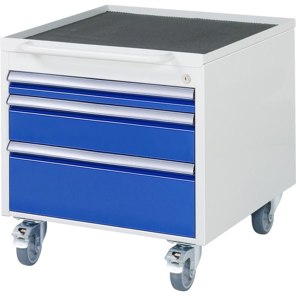 Immagine del prodotto: RAU Contenitore con base su ruote serie 7000, HxLxP 565 x 580 x 650 mm, con 3 cassetti