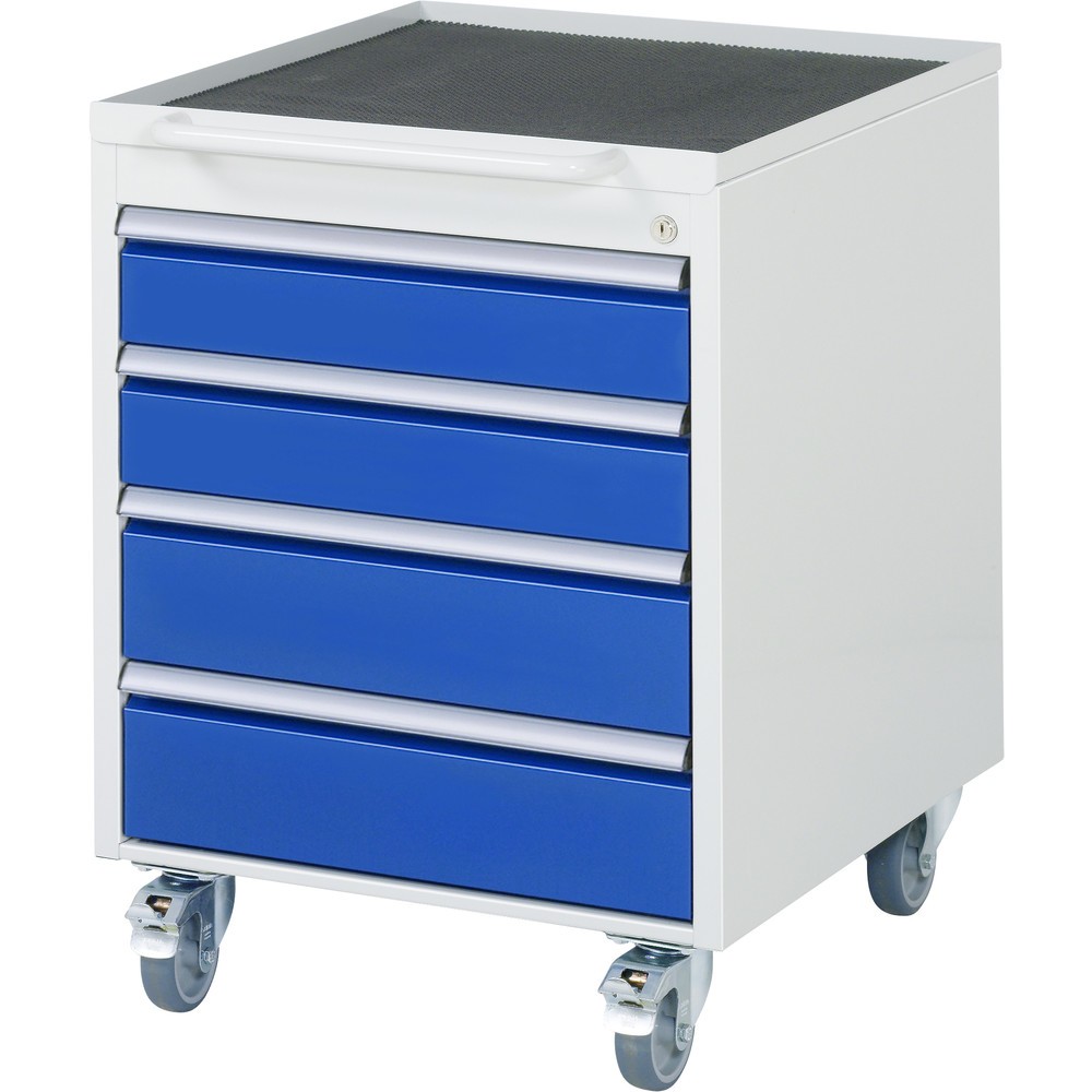 Immagine del prodotto: RAU Contenitore con base su ruote serie 7000, HxLxP 745 x 580 x 650 mm, con 4 cassetti
