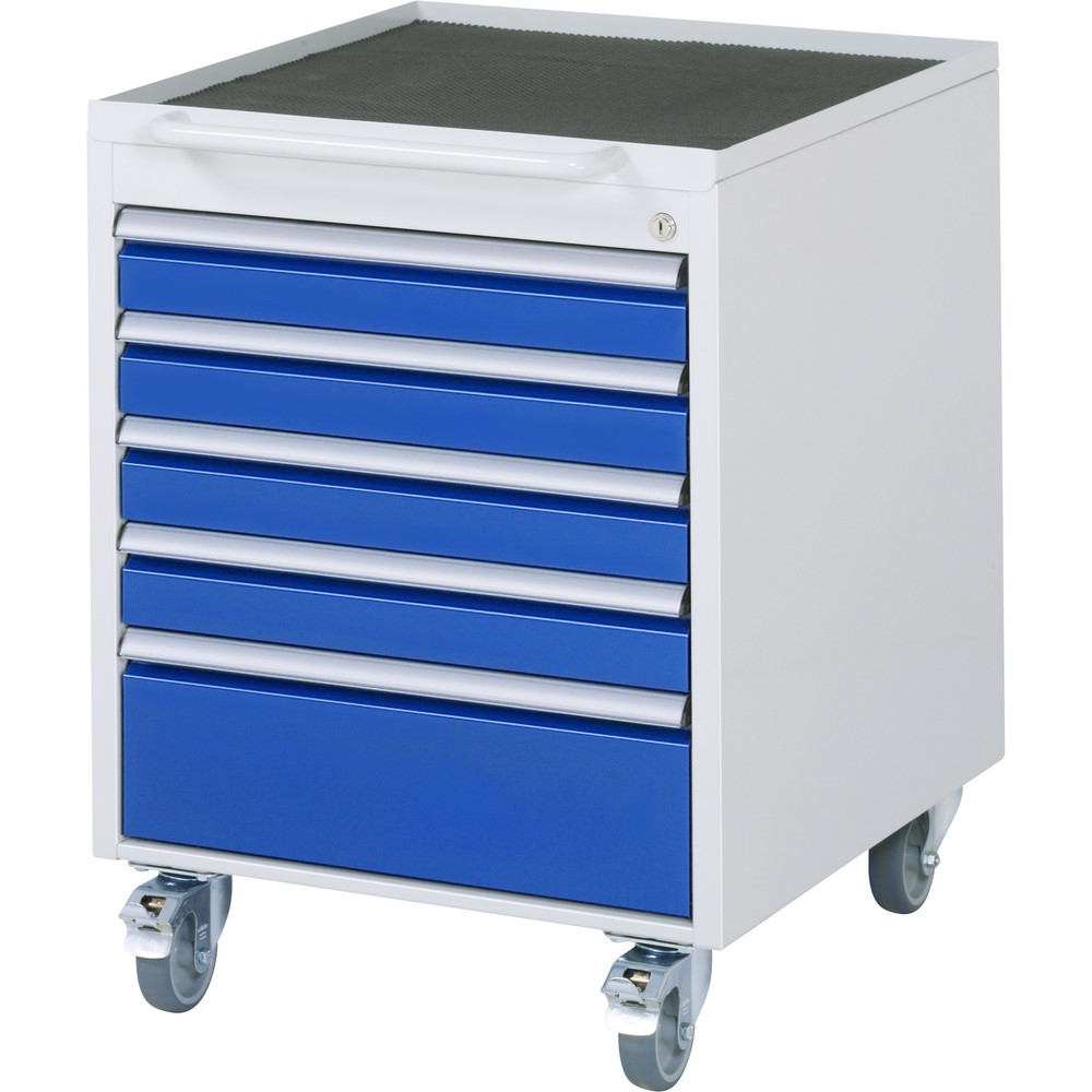 Immagine del prodotto: RAU Contenitore con base su ruote serie 7000, HxLxP 745 x 580 x 650 mm, con 5 cassetti