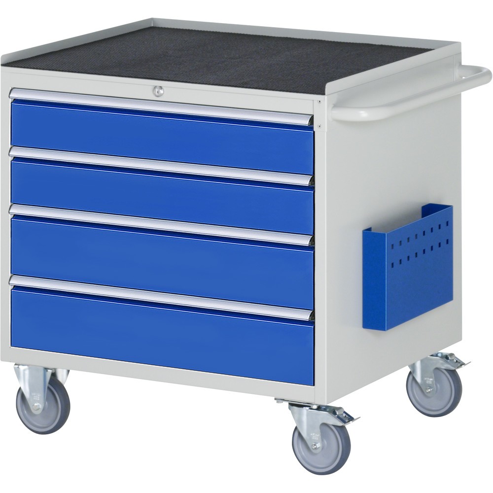 Immagine del prodotto: RAU Carrello da officina Serie 7000, HxLxP 795 x 770 x 650 mm, con 4 cassetti misura XL, piano di appoggio in metallo