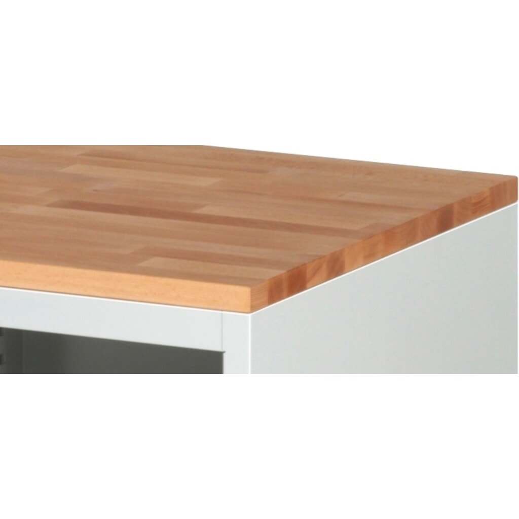 Carrello di montaggio RAU Serie 7000, AxLxP 975 x 770 x 650 mm, 7 cassetti 2 x 60, 2 x 90, 2 x 120, 1 x 180 mm, piano di lavoro in faggio Immagine del prodotto n. 4: Carrello di montaggio RAU Serie 7000, AxLxP 975 x 770 x 650 mm, 7 cassetti 2 x 60, 2 x 90, 2 x 120, 1 x 180 mm, piano di lavoro in faggio