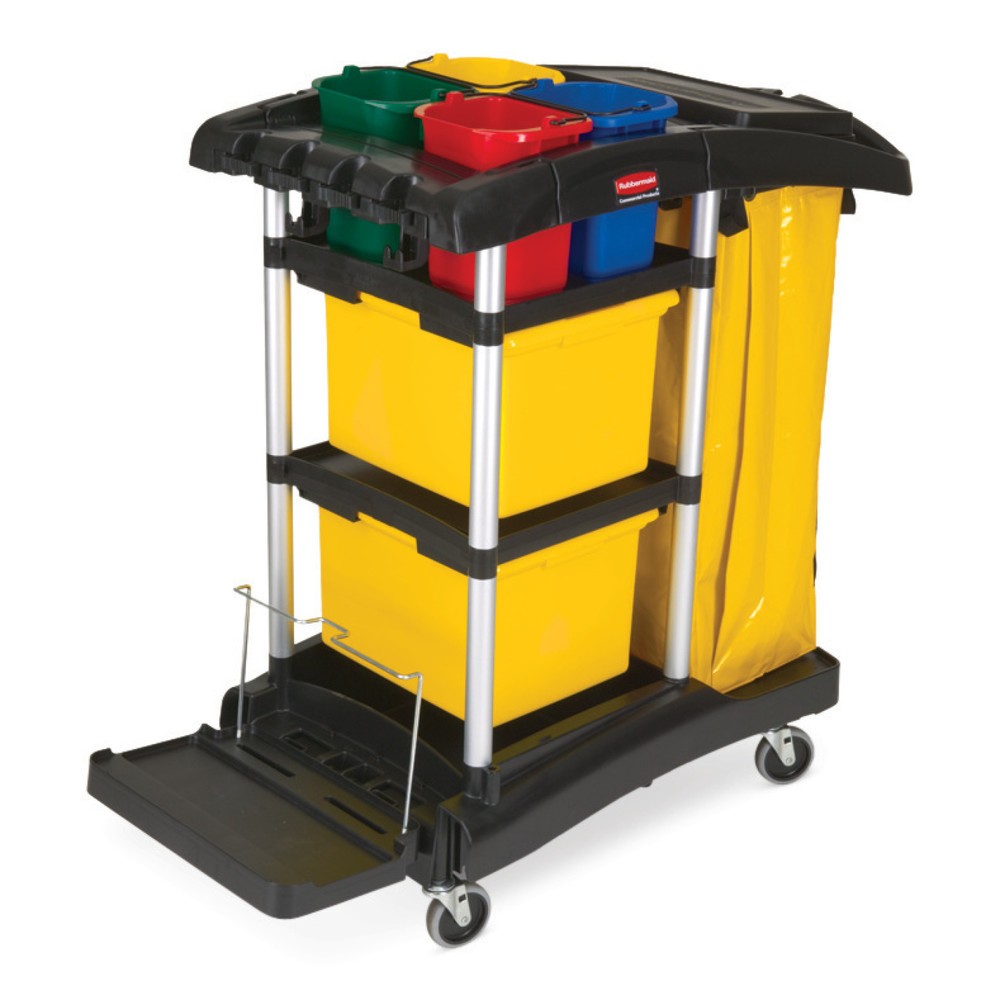 Carrello di pulizia in microfibra