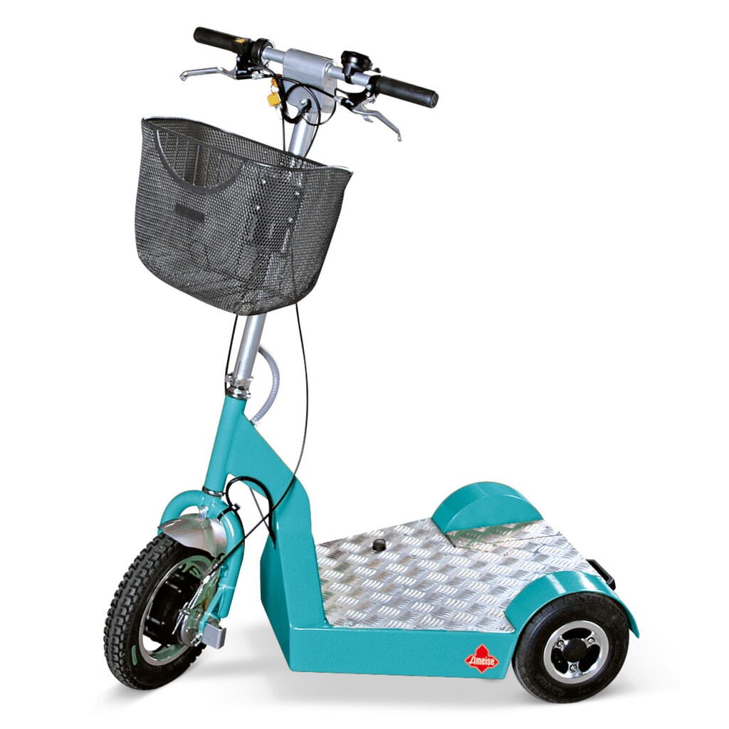 Carrello di trasporto elettrico Ameise® 1000, turchese Immagine del prodotto: Carrello di trasporto elettrico Ameise® 1000, turchese