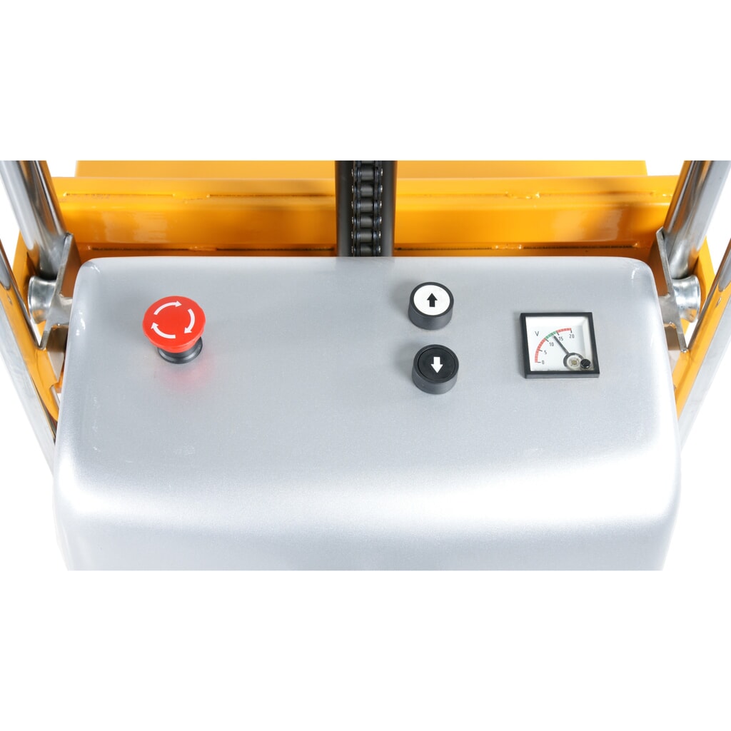 Carrello elevatore a piattaforma elettrico, intervallo di sollevamento 85-1.500 mm, portata 400 kg Immagine del prodotto n. 4: Carrello elevatore a piattaforma elettrico, intervallo di sollevamento 85-1.500 mm, portata 400 kg