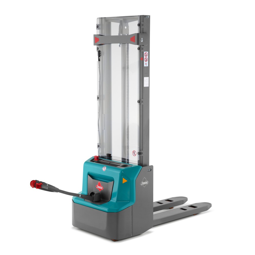 Carrello elevatore elettrico Ameise® PSE 1.2 - ioni di litio, montante singolo