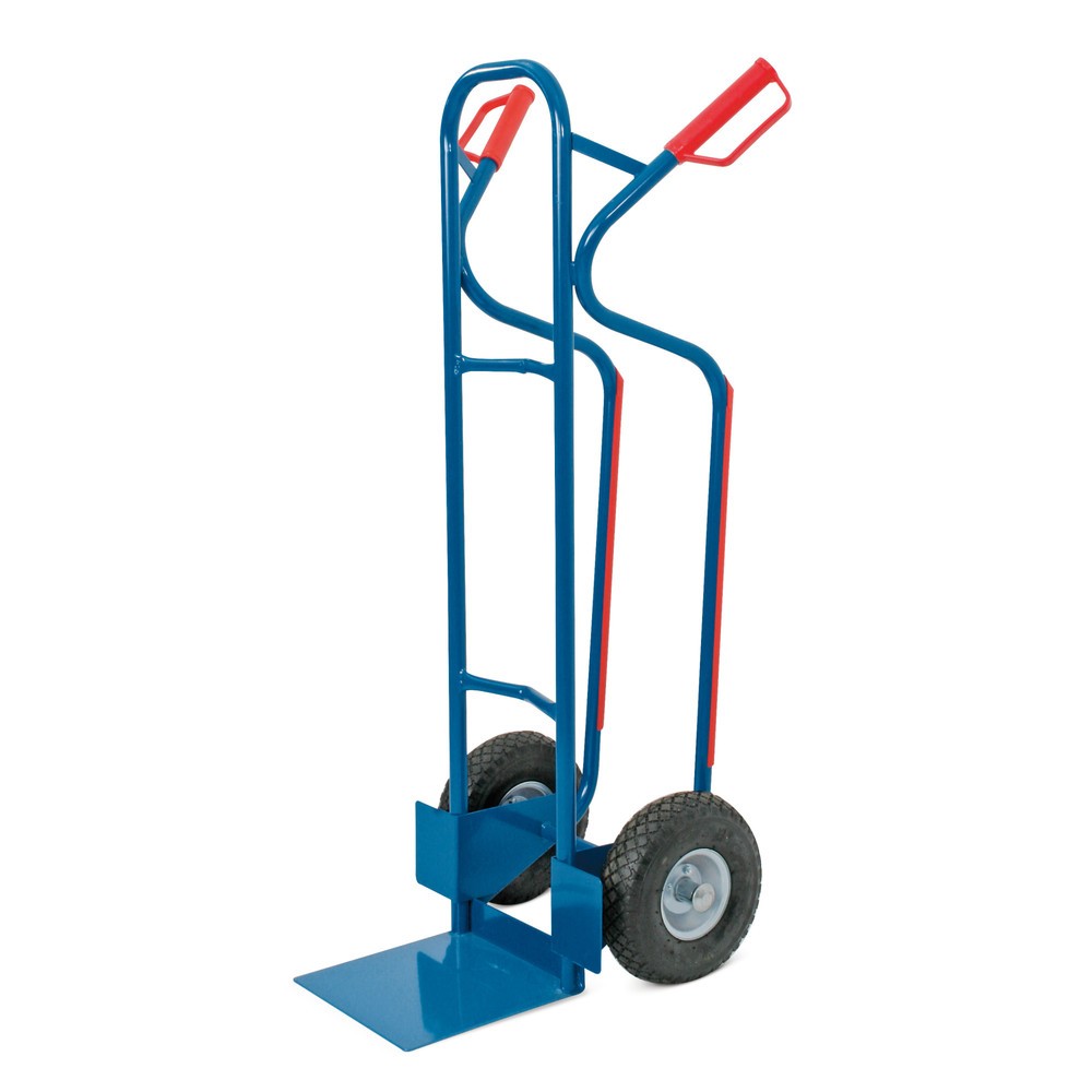Immagine del prodotto: Carriola HEMMDAL, con gommatura a prova di foratura, portata 250 kg, pala LxP 280 x 275 mm, acciaio
