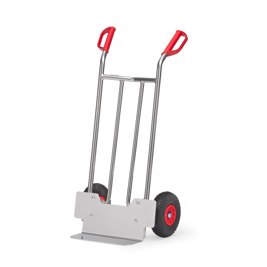 Carrello impilatore in alluminio fetra®, portata 150 kg, pala LxP 400 x 150 mm Immagine del prodotto: Carrello impilatore in alluminio fetra®, portata 150 kg, pala LxP 400 x 150 mm