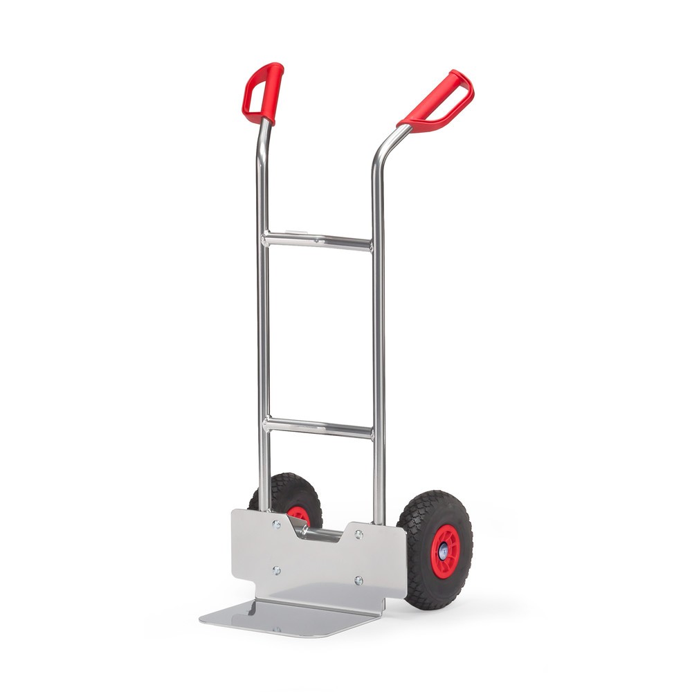 Immagine del prodotto: Carrello impilatore in alluminio fetra®, portata 150 kg, pala LxP 320 x 250 mm