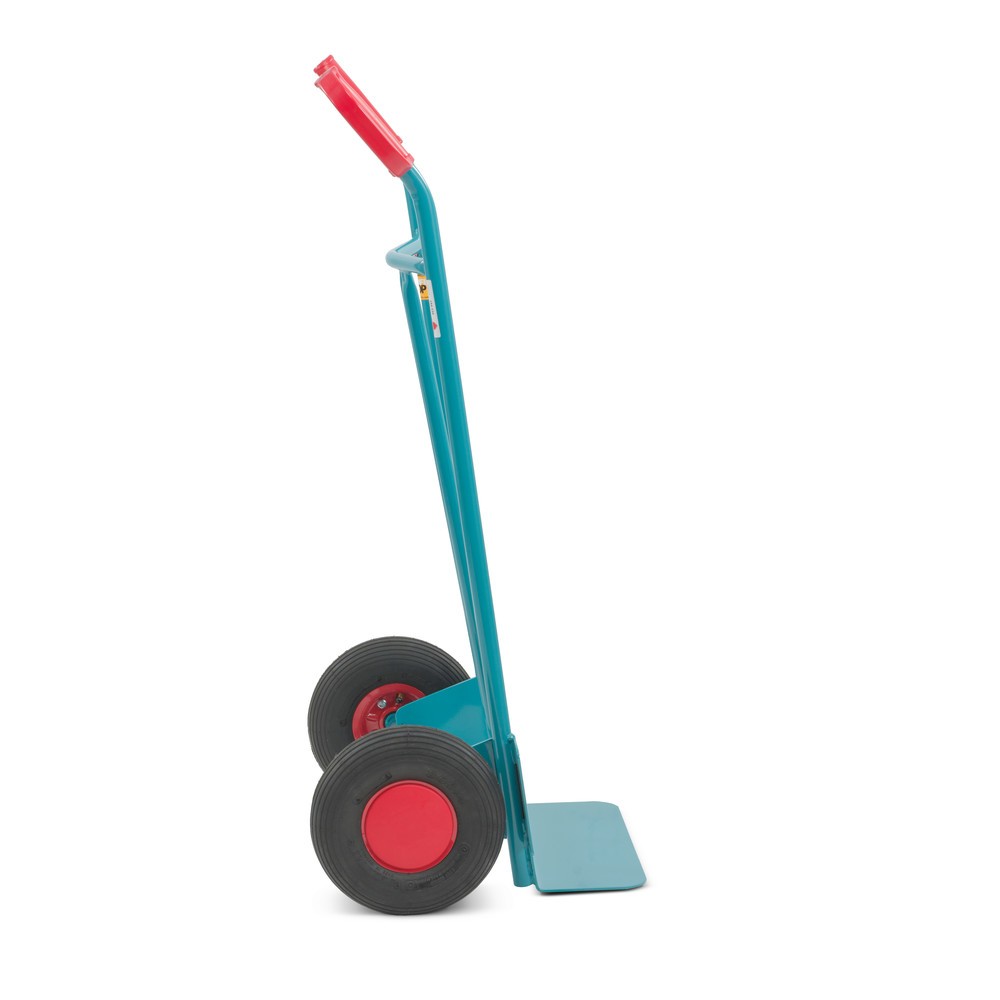 Immagine del prodotto n. 3: carrello in acciaio Ameise®, capacità di carico 250 kg, pala LxP 400 x 150 mm, gommatura pneumatici pneumatici