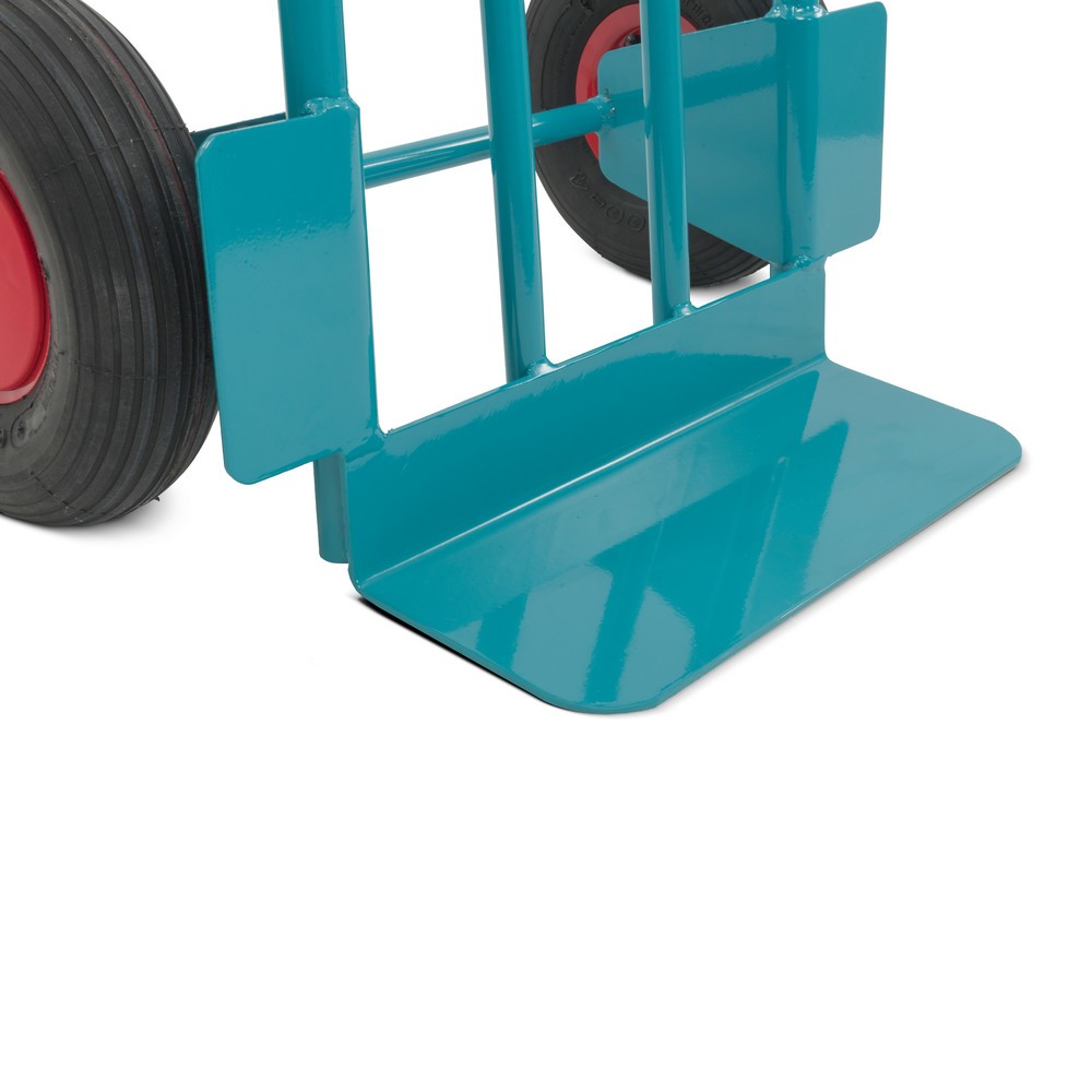 Immagine del prodotto n. 5: carrello in acciaio Ameise®, capacità di carico 250 kg, pala LxP 400 x 150 mm, gommatura pneumatici pneumatici